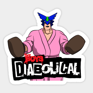 the boys diabolical Sticker